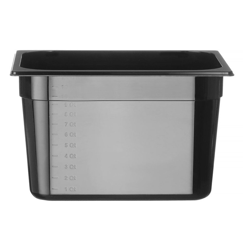 HENDI Gastronorm Container, Temperature Resistant from -40° to 110°C, Scale,