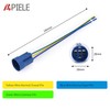 Apiele 22Mm Metal Emergency Stop Push Button Switch Latching 12V-250V