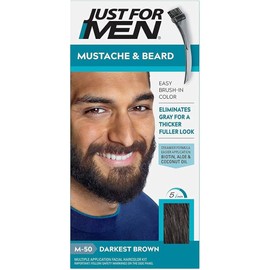 Just for Men Moustache & Beard Colour M-50 Darkest Brown