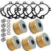 5 Pack Oil Filter & Gasket Kit for CBR 250R