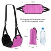 Pack of 2 Aircraft Footrest, Footrest Plane, Foldable Hanging Foot