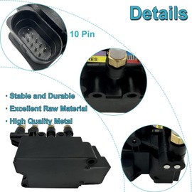 Ensun Air Suspension Solenoid Valve Block Compatible with 7-Series G11 G12 740e xDrive, 740i xDrive, 750i xDrive, 750Li, 750Li xDrive, Alpina B7, M760i xDrive, M760Li xDrive Replace 4725530100