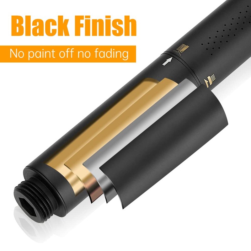 BESy Black Brass 2 In 1 Function Handheld Shower Head