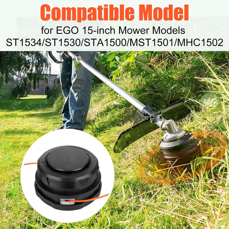AH1531 Trimmer Head for EGO Power+ String Trimmer Models ST1534/ST1530/STA1500/MST1501/MHC1502