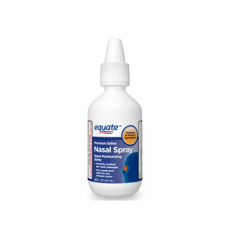 Equate Premium Saline Nasal Moisturizing Spray, 1.5 fl oz -
