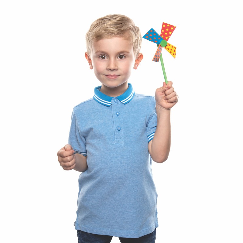 Baker Ross AT844 Wooden Windmill Kits - Pack of 5,