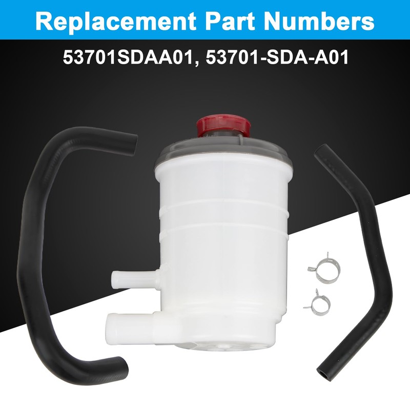 53701-SDA-A01 Power Steering Pump Reservoir + Suction & Return Hose