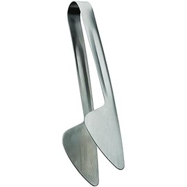 Rattleware Stainless Steel Triangle Tongs (7.6”) - Heavy Duty Kitchen Tongs with Comfortable Handle Grips - Perfect for Cooking, BBQ Grilling, Salad Mixing, Frying, Lifting, And Flipping Food