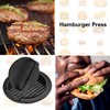 HiempTru Burger Press Patty Maker, Round Non-Stick Stuffed Hamburger Press