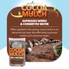 Garden Elements 100% Natural Cocoa Bean Shell Mulch for Gardens,
