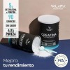  Creatina VALARAMonohidratada en Polvo 450g ,VALARA– Máxima Pureza, 90