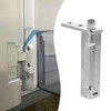 UPKOCH Automatic Door Closer Stainless Steel Refrigerator Door Hinge for