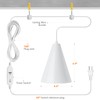 Bstrip Hanging Grow Lights for Indoor Plants-25W Full Spectrum 5000K