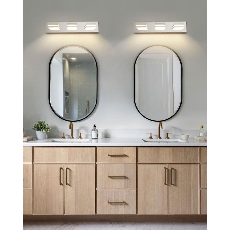 Likelgn Modern Bathroom Vanity Light, Bathroom Light Fixtures Over Mirror,