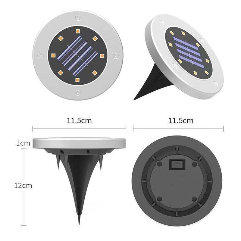 Solar Ground Lights Energy Saving ASB IP65 Automatic Solar Buried
