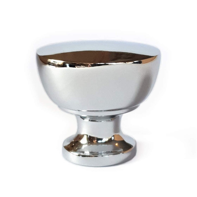 French Furniture Fittings Kitchen Cabinet Cupboard Knobs Polished Chrome for