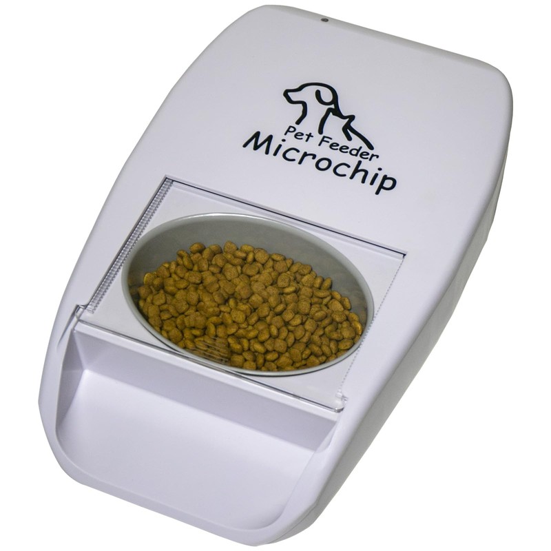 Furrify Automatic Pet Feeder with Active RFID Technology, Dual Source