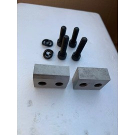 SupremeEquip Rebar Cutter Replacement Jaw Blades, Cr12MoV Steel Material for 5/8- 16mm Rebar