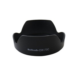 BestOfferBuy EW-73C Lens Hood For Canon EF-S 10-18mm f/4.5-5.6 IS STM Lens