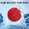 Hirificing 4PCS Spider Web Car Cup Holder Coaster, 2.75 Inch