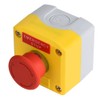 Red Sign Emergency Stop Push Button Switch IP65 Waterproof SP