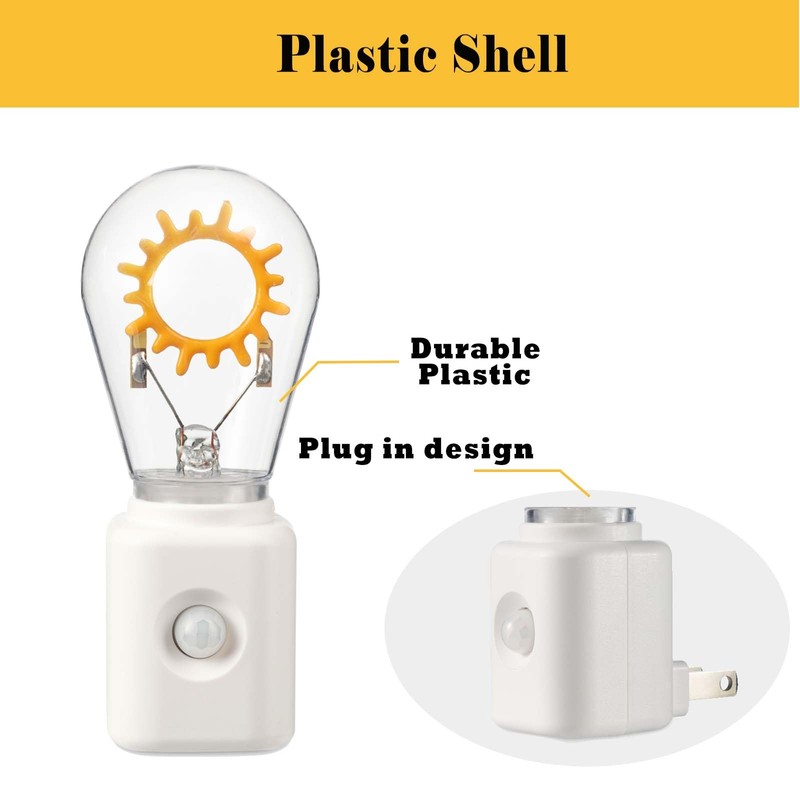 Yaoten Unique Gift, LED Night Light with Motion Sensor, Retro