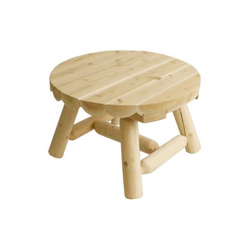 Cedarlooks 1100009 Log Round Coffee Table