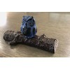 文鎮/ペーパーウェイト ふくろう 木 【伝統工芸品南部鉄器】