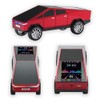 WS-580 Bluetooth Pickup Truck Replica Portable Speaker,with Display Screen,HD Sound,