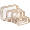 5-Count Diaper Bag Organizer Pouch Set Clear Waterproof s Toiletry