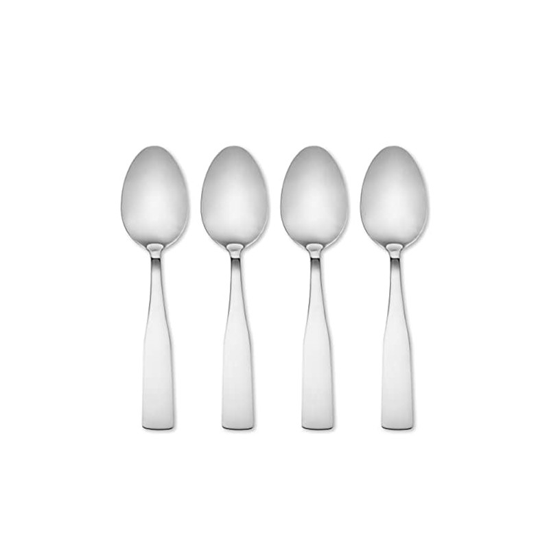 Hampton Forge Bristol Satin 4Pk Dinner Spoons/Color Card, 0.35 LB,