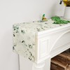 LOMOHOO Table Runners Summer Green Eucalyptus Leaves Table Runner 13x72