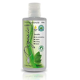 Organic Lube 1OR-Me  Gel Lubricante Orgnico sin Glicerina Base Agua. Botella. 70 g (Menta)  Frmula Base Agua con Ingredientes Orgnicos  Platinum...   
