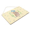 Mr. & Mrs. Panda Decorative Sign Rabbit Flower DIN A6