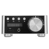Bluetooth Amplifier Silver Mini Bluetooth 5.0 Digital Amplifier HiFi Stereo