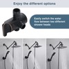 BRIGHT SHOWERS Shower Arm Diverter Valve for Hand held Showerhead