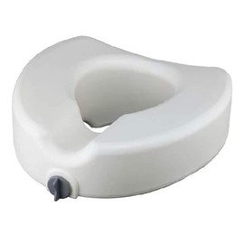 Aumento de Inodoro Mujeres Embarazadas Personas Mayores Aumentaron la arandela de Aumento de Inodoro (Blanco)