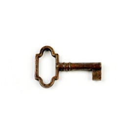 Furniture Key Antique Style Furniture Burnished Replacement Key Blank Patina 7010/22.01