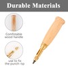 Wjelet Adjustable Screw Hole Punch, Precision Leather Screw Punch Tool