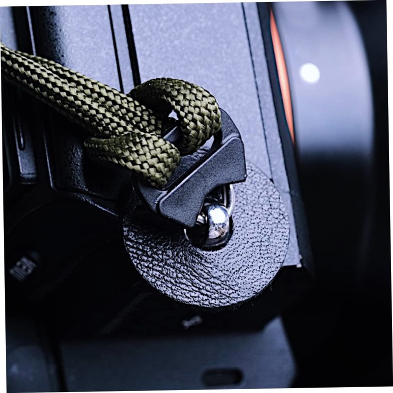 FELTECHELECTR 10pcs Camera Split Strap Hooks Triangle Split Rings for