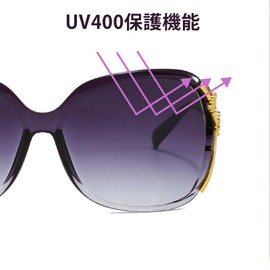 Insvog Women's Sports Sunglasses, For Driving, Wellington Shape, Ultra Lightweight, UV400, UV Protection, Suitable for All Face Types, Fashion Gradient, Travel, Running, Fishing, Climbing, Black