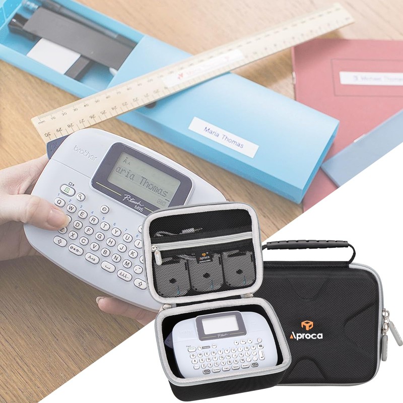 Aproca Storage Case Compatible with Brother PT-M95 P-Touch Monochrome Label