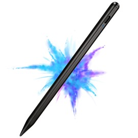 EDIVIA for Lenovo Flex 14 2-in-1 Convertible Laptop Stylus Pen, Stylus Digital Capacitive Pen for Lenovo Flex 14 Convertible Laptop,High Precision Touch-Control and Rechargeable,Dark Black