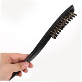 Baluue bristle hair slick steel bristle hair brush brush Wood hair slick brush