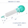 EDWERD Bulb Syringe with Scale - Balloon flusher for Wound