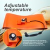 55-Gallon Metal Drum Heater，10 * 68.5 inch Insulated Band Heater，1200