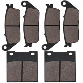 Cnornus Front and Rear Brake Pads for Suzuki GSF 600 Bandit 1995-1999 / Suzuki GSX 400 R/S/T/ZR/ZS/ZT 1994-1996 / Suzuki GSX 650 ST/SV/SW/SX Faired Bandit 1995-1999 / GSF 650 S S T V/V/W X 1995-1999