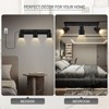 Plug-in Track Lighting LED, Track Light Fixtures Ceiling, Black Plug