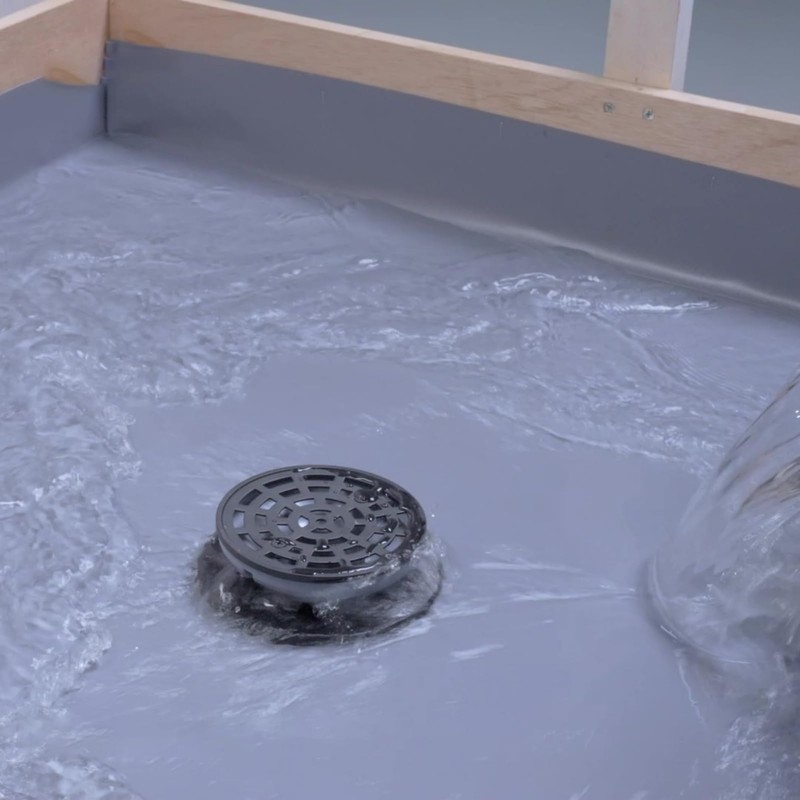 SINGFORM 40 mil Thickness 5' x 5' Shower Pan Liner