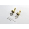 Modern Wall Mount Stainless Steel Bathroom Towel Rack Set 6